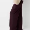 Pantalones deportivos de pierna ancha