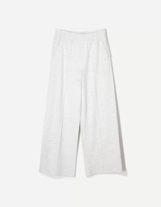 Pantalones deportivos de pierna ancha