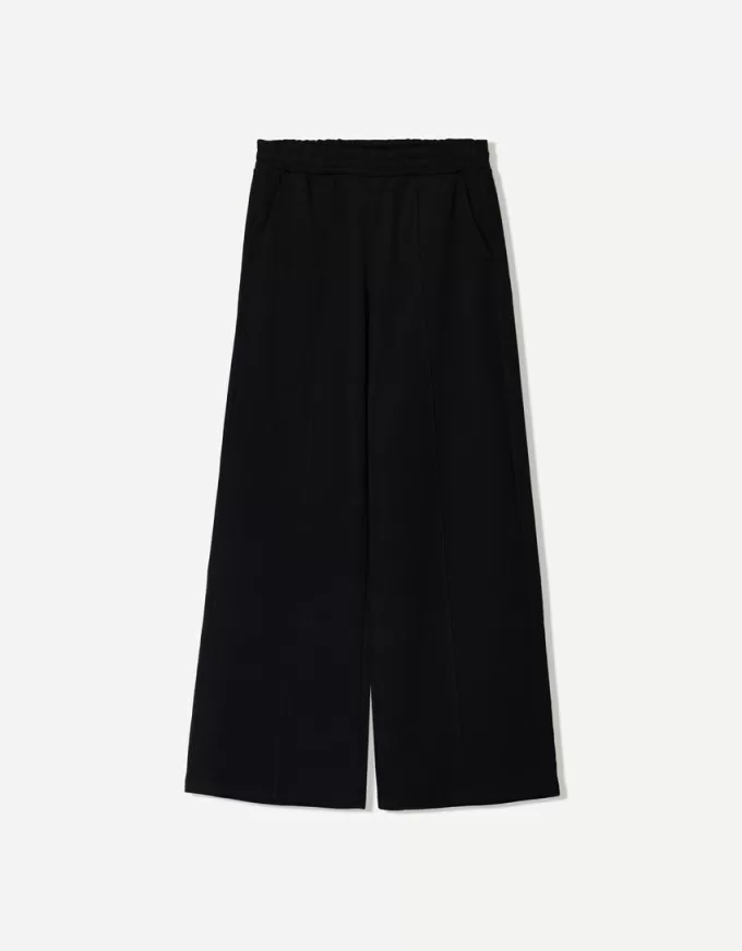 Pantalones deportivos de pierna ancha