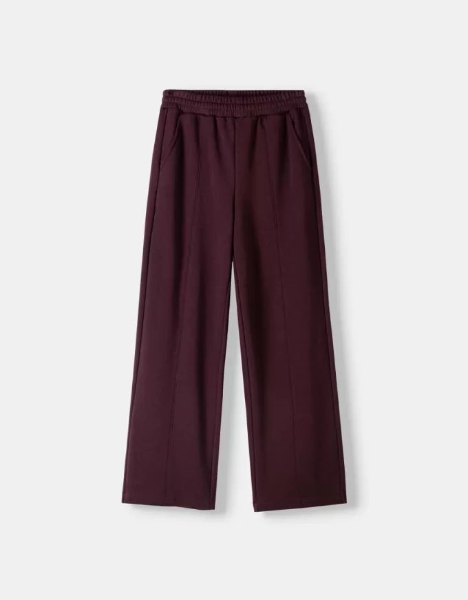 Pantalones deportivos de pierna ancha