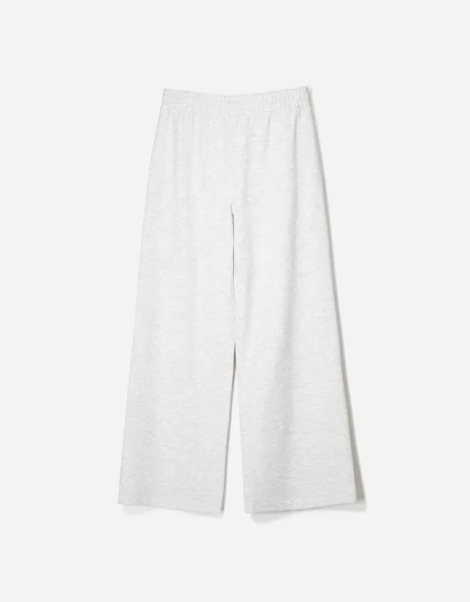 Pantalones deportivos de pierna ancha