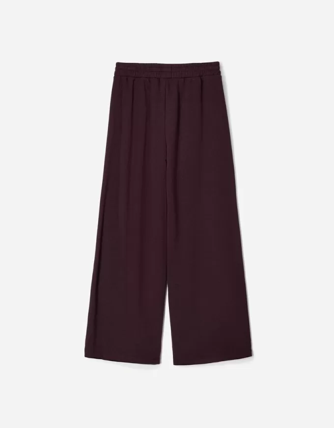 Pantalones deportivos de pierna ancha
