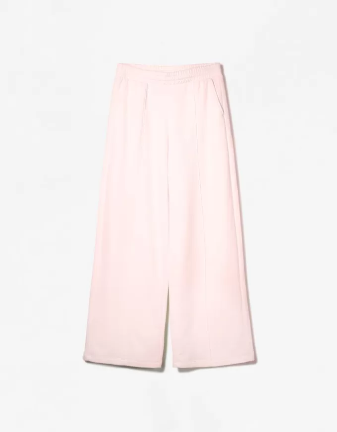 Pantalones deportivos de pierna ancha