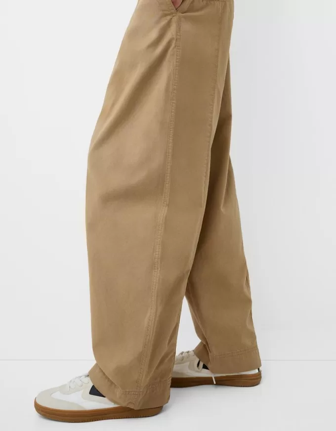 Pantalones globo de algodón