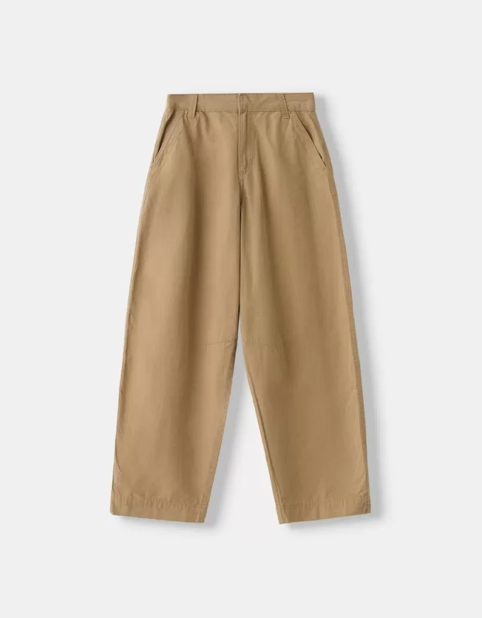 Pantalones globo de algodón