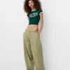 Pantalones globo de algodón
