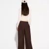 Pantalones holgados de tiro bajo