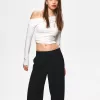 Pantalones holgados de tiro bajo