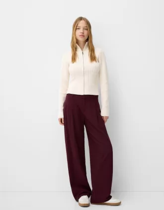 Pantalones holgados de tiro bajo