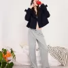 Pantalones holgados de tiro bajo