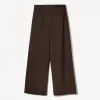Pantalones holgados de tiro bajo