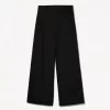 Pantalones holgados de tiro bajo