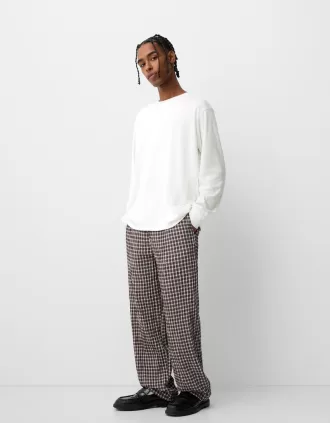 Pantalones jogger anchos