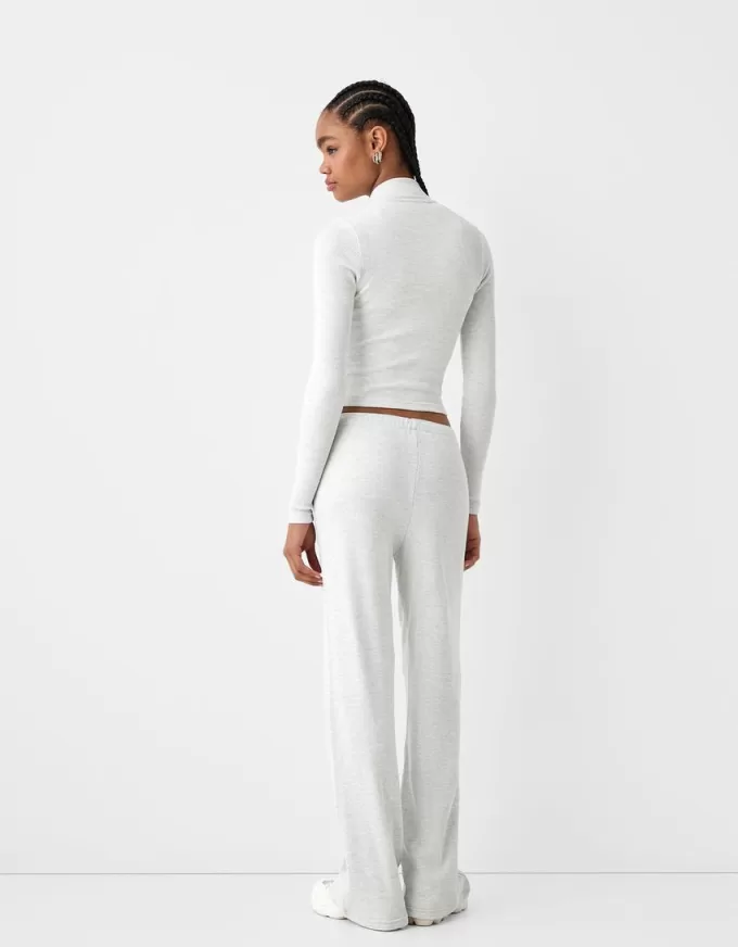 Pantalones textura gofre