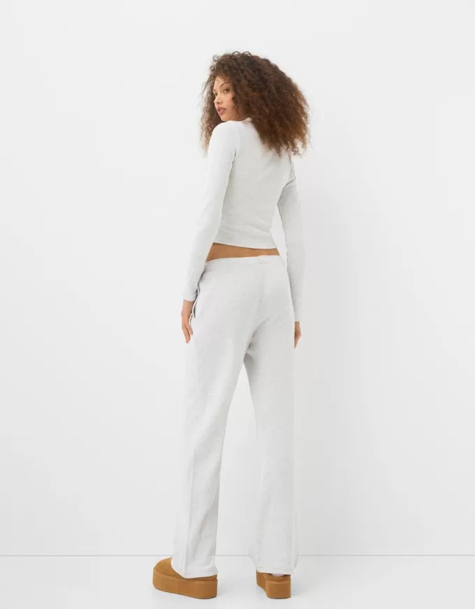 Pantalones textura gofre