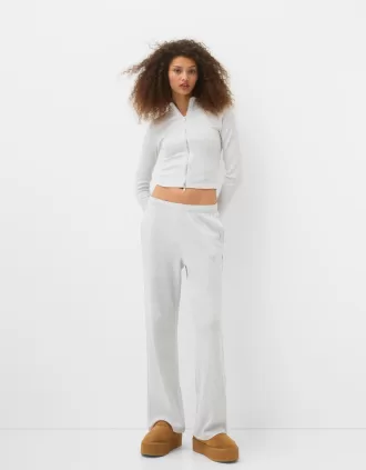 Pantalones textura gofre