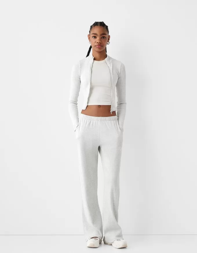 Pantalones textura gofre