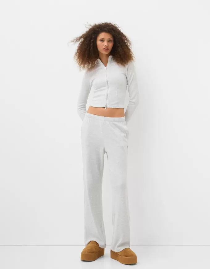 Pantalones textura gofre