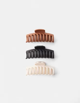 Paquete de 3 pinzas para el cabello Paquete de 3 pinzas para el cabello