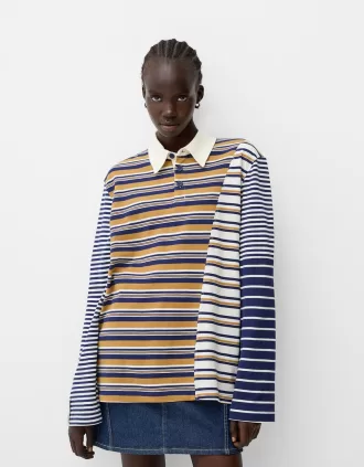 Polo manga larga rayas Polo manga larga rayas