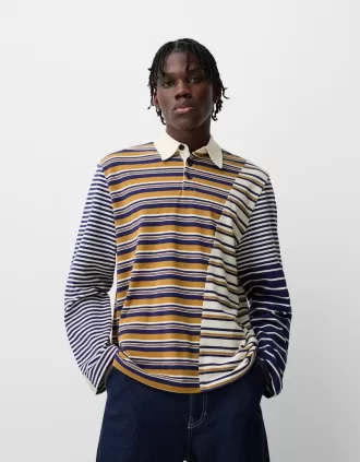 Polo manga larga rayas