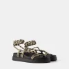 Sandalias planas de cuerda