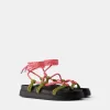 Sandalias planas de cuerda