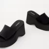Sandalias tipo mule con plataforma