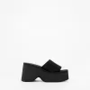 Sandalias tipo mule con plataforma