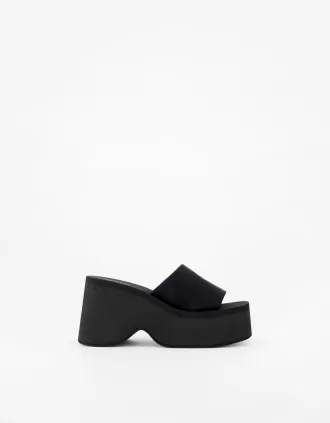 Sandalias tipo mule con plataforma