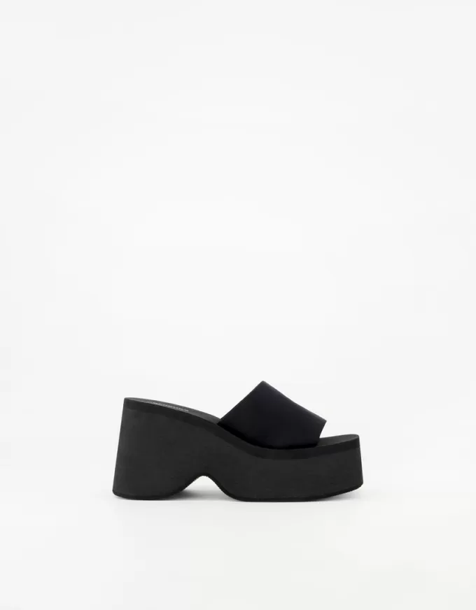 Sandalias tipo mule con plataforma