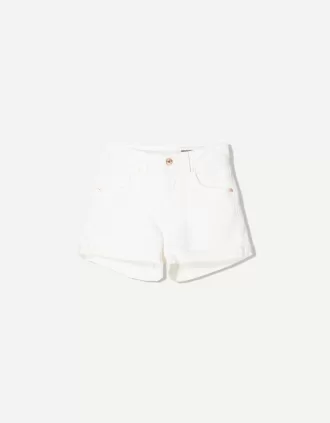 Shorts vaqueros con vuelta