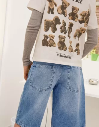Shorts vaqueros holgados
