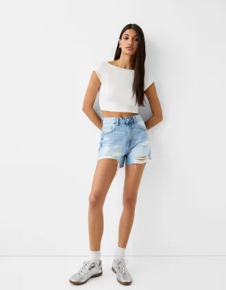 Shorts vaqueros rotos