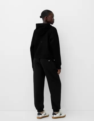 Sudadera con capucha de felpa