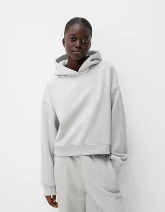 Sudadera con capucha de felpa