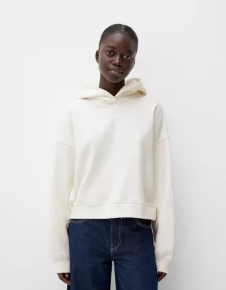Sudadera con capucha de felpa