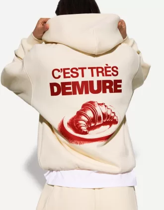 Sudadera con capucha estampada