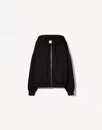 Sudadera con capucha y cremallera