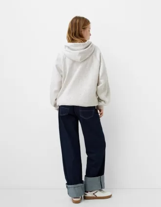 Sudadera con capucha y cremallera
