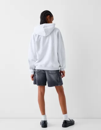 Sudadera con capucha y cremallera