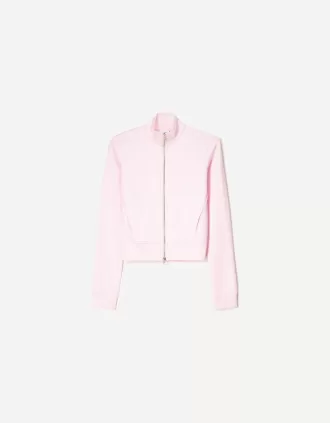 Sudadera de cuello alto con cremallera
