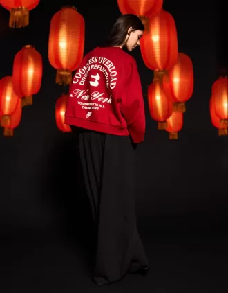 Sudadera estampada