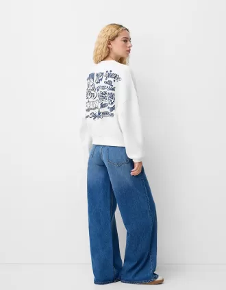 Sudadera estampada