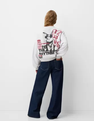 Sudadera estampada