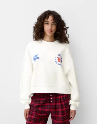 Sudadera estampada