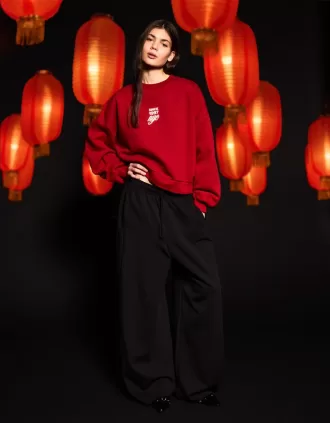 Sudadera estampada