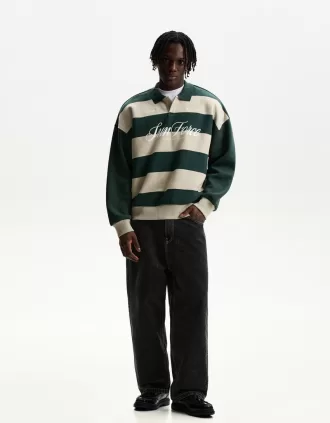 Sudadera polo deportiva universitaria