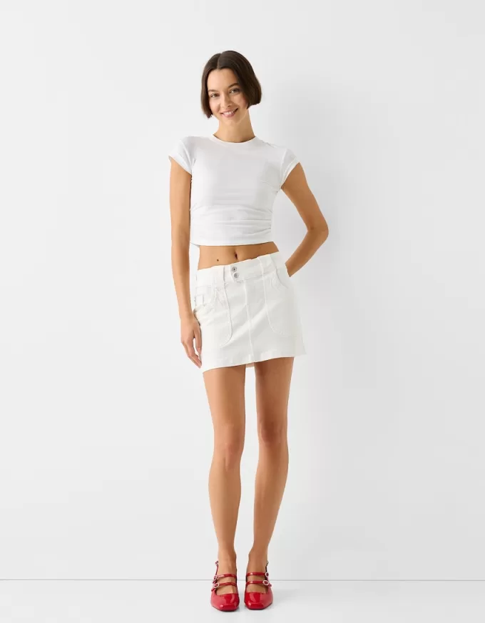 TWILL MINI – Falda acampanada
