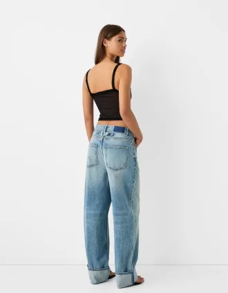 Top de tul con tirantes